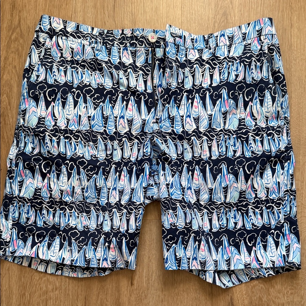 Nautical Print Shorts Lilly Pulitzer